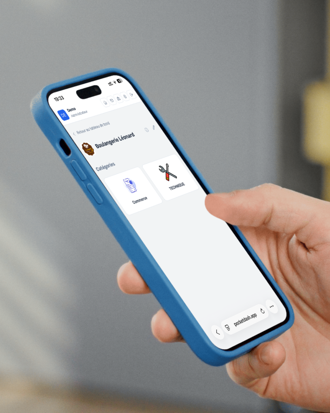 Catégories par client