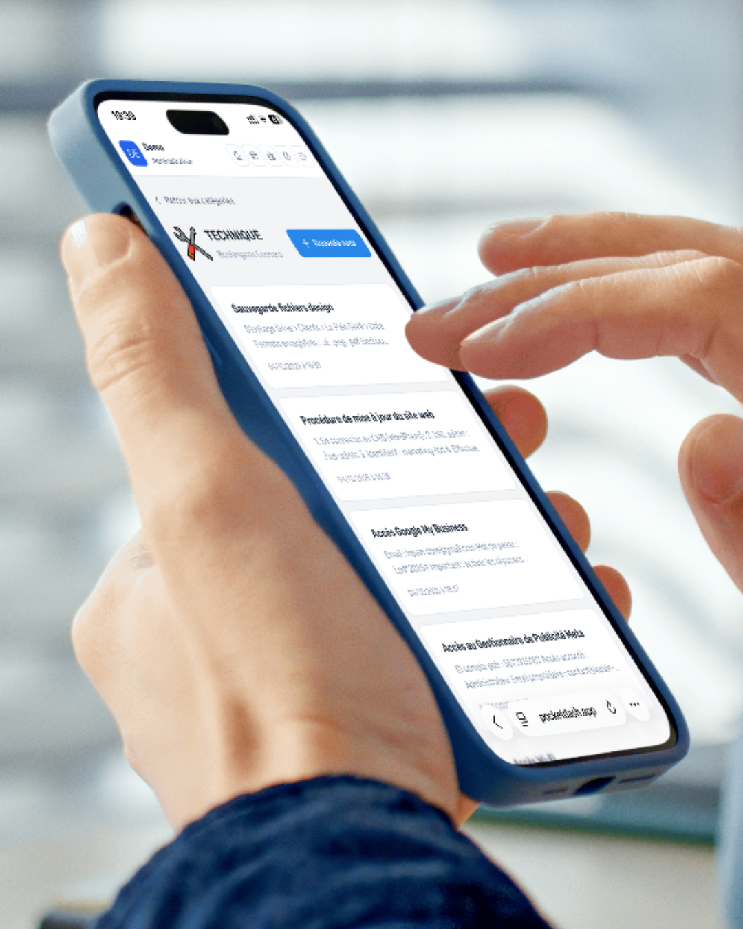 Application mobile Pocketdash